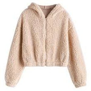 ZAFUL Bomber Teddy Coat